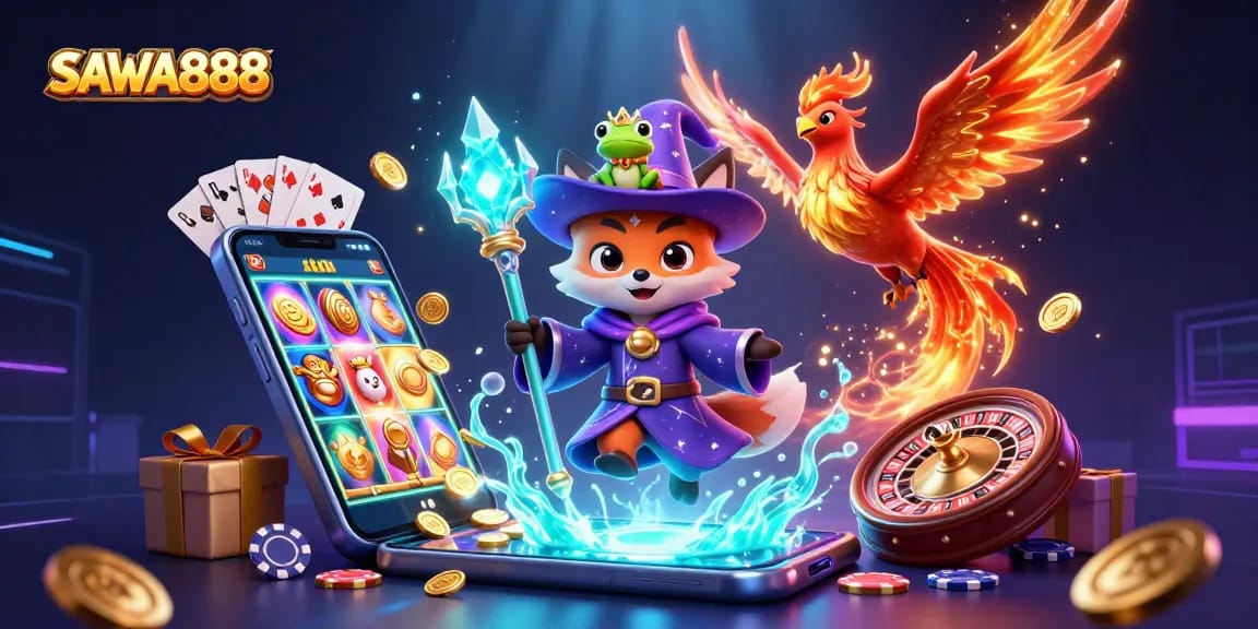 Experience the magic of SAWA888 with captivating slots and vibrant gaming features!