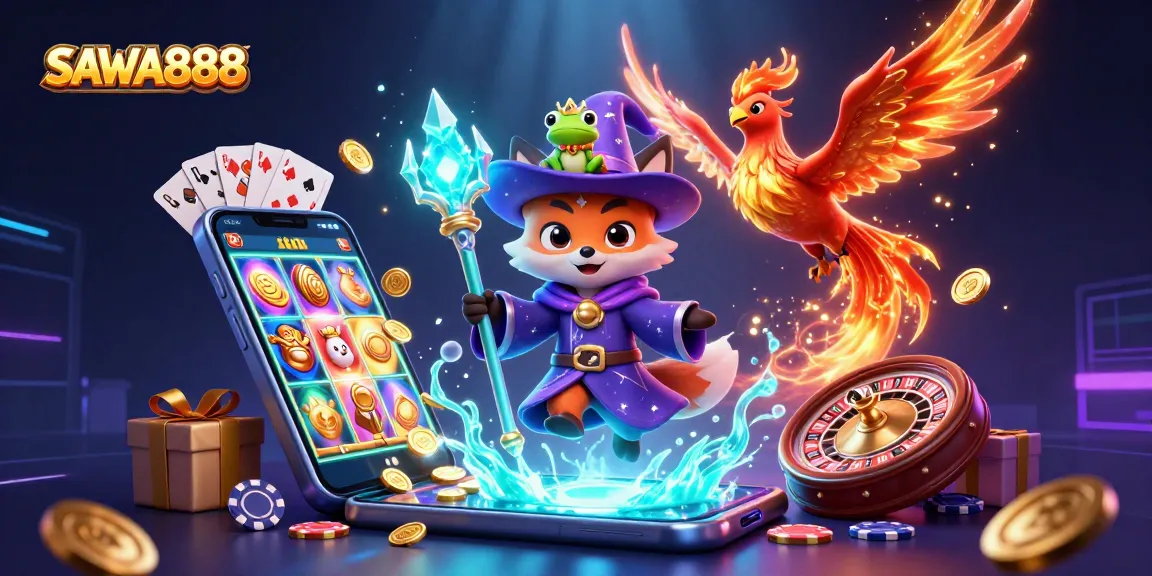 Experience the magic of SAWA888 with captivating slots and vibrant gaming features!