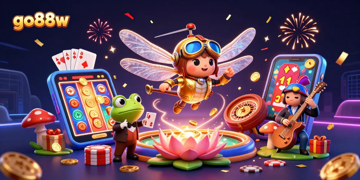 Play thrilling slots and win big at go88w with vibrant casino action and unique characters.
